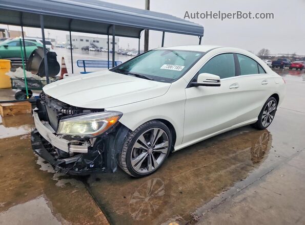 WDDSJ4EB9GN327006 2016 MERCEDES-BENZ CLA-CLASS White Front left