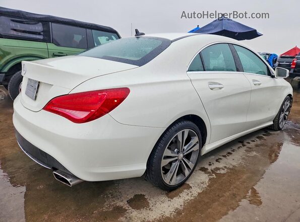 WDDSJ4EB9GN327006 2016 MERCEDES-BENZ CLA-CLASS White Rear right