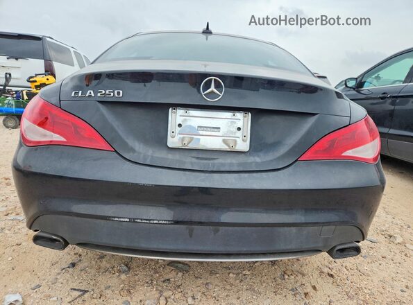 WDDSJ4EB9GN335946 2016 MERCEDES-BENZ CLA-CLASS Black Вид ззаду