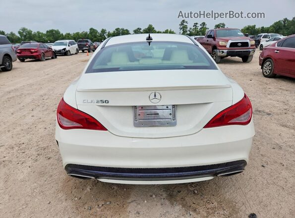 WDDSJ4EB9JN530498 2018 MERCEDES-BENZ CLA-CLASS White Вид ззаду