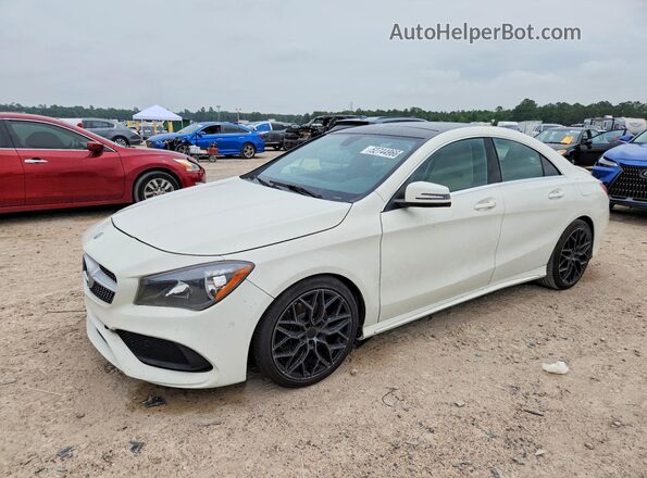 WDDSJ4EB9JN530498 2018 MERCEDES-BENZ CLA-CLASS White Передня ліва чверть