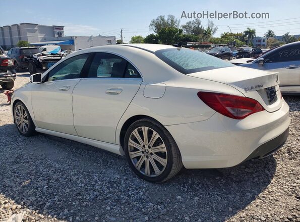 WDDSJ4EB9JN571200 2018 MERCEDES-BENZ CLA-CLASS White Tył lewy