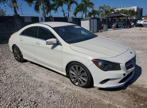 WDDSJ4EB9JN571200 2018 MERCEDES-BENZ CLA-CLASS White Przód prawy