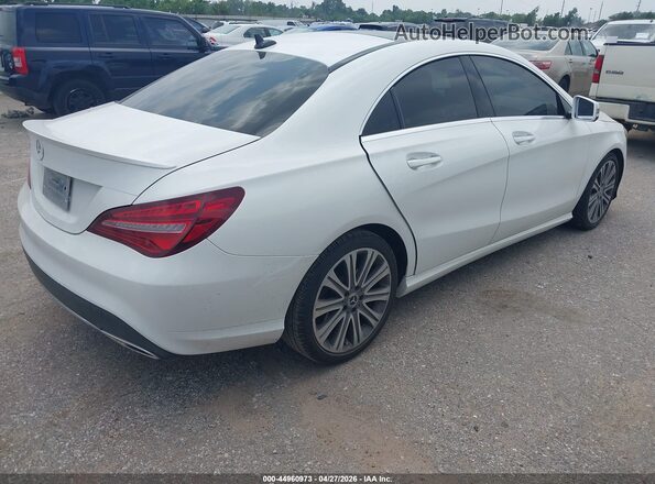 WDDSJ4EB9JN655453 2018 MERCEDES-BENZ CLA 250 White Rear right