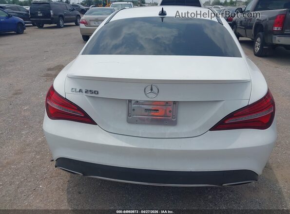 WDDSJ4EB9JN655453 2018 MERCEDES-BENZ CLA 250 White 