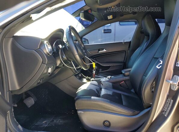 WDDSJ4EBXGN379986 2016 MERCEDES-BENZ CLA-CLASS Gray Front interior view