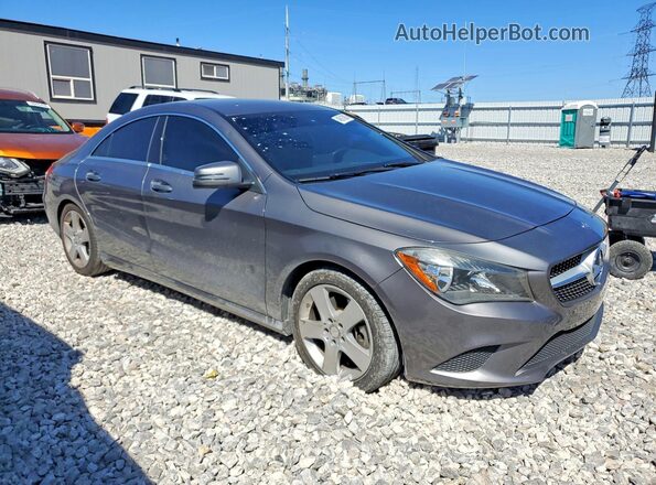 WDDSJ4EBXGN379986 2016 MERCEDES-BENZ CLA-CLASS Gray Front right