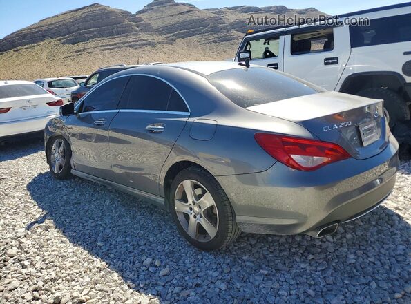 WDDSJ4EBXGN379986 2016 MERCEDES-BENZ CLA-CLASS Gray Rear left