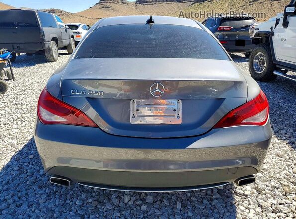 WDDSJ4EBXGN379986 2016 MERCEDES-BENZ CLA-CLASS Gray Rear view