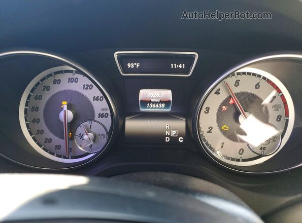 WDDSJ4EBXGN379986 2016 MERCEDES-BENZ CLA-CLASS Gray Instrument cluster view