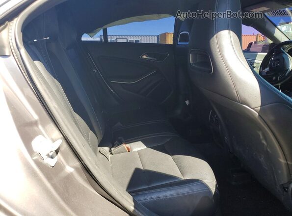 WDDSJ4EBXGN379986 2016 MERCEDES-BENZ CLA-CLASS Gray Rear seats view