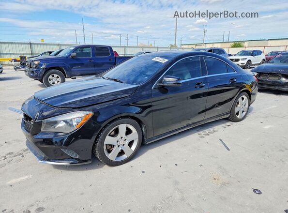 WDDSJ4EBXHN437371 2017 MERCEDES-BENZ CLA-CLASS Black Vista tres cuartos delantera izquierda