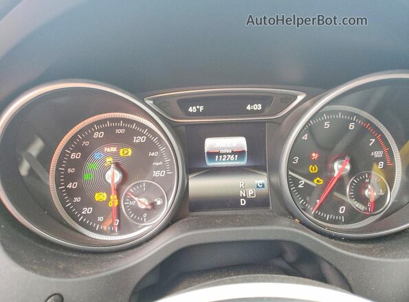 WDDSJ4GB1HN433352 2017 MERCEDES-BENZ CLA-CLASS Белый Вид щитка приборов