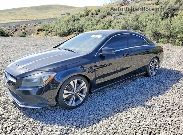 WDDSJ4GB2KN743064 2019 MERCEDES-BENZ CLA-CLASS Черный Передняя левая четверть