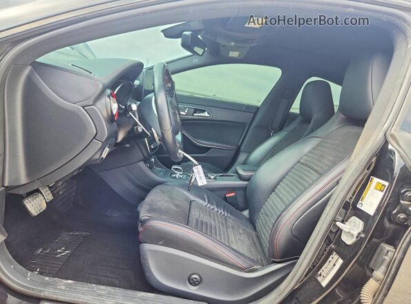 WDDSJ5CB5JN525775 2018 MERCEDES-BENZ CLA-CLASS Черный Вид салона спереди