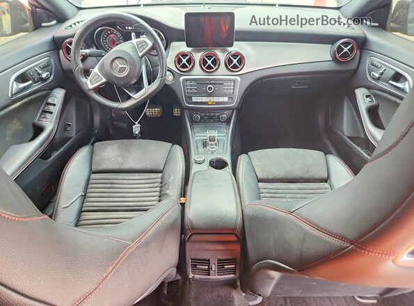WDDSJ5CB5JN525775 2018 MERCEDES-BENZ CLA-CLASS Черный Вид панели приборов