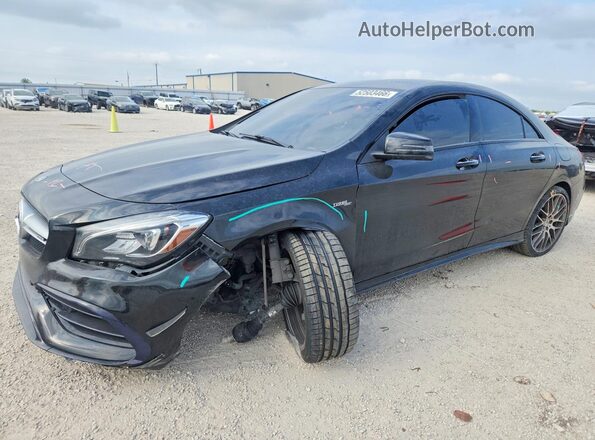 WDDSJ5CB5JN525775 2018 MERCEDES-BENZ CLA-CLASS Черный Передняя левая четверть