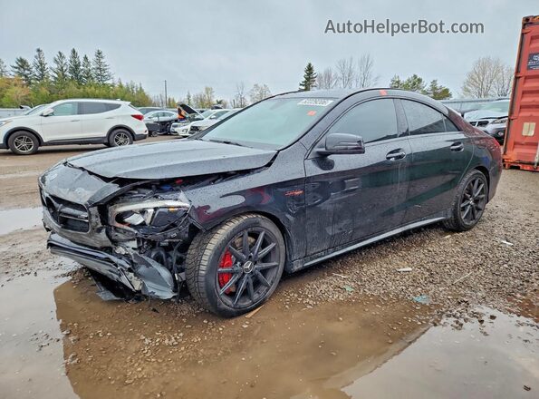 WDDSJ5CB6JN524876 2018 MERCEDES-BENZ CLA-CLASS Black Передня ліва чверть