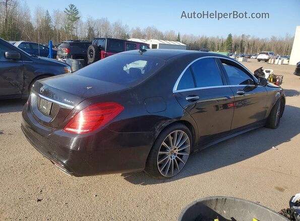 WDDUF8FB5HA337511 2017 MERCEDES-BENZ S Черный Задняя правая четверть
