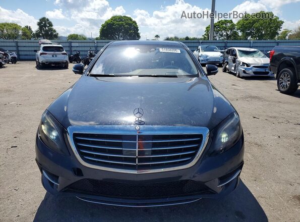 WDDUG6DB6GA253720 2016 MERCEDES-BENZ S Charcoal Вид спереду