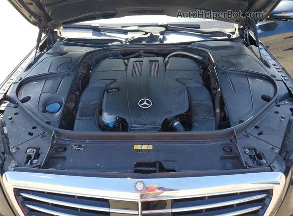 WDDUG6DB6GA253720 2016 MERCEDES-BENZ S Charcoal Вид задньої частини салону