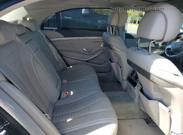 WDDUG6DB6GA253720 2016 MERCEDES-BENZ S Charcoal Вид задніх сидінь