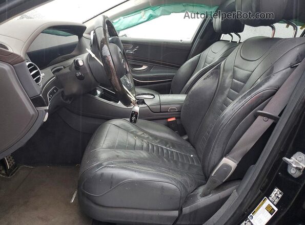 WDDUG6EB2KA425670 2019 MERCEDES-BENZ S Black Vista interior delantera
