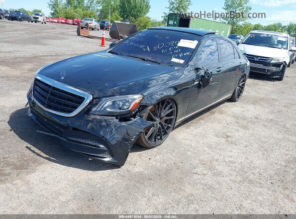 WDDUG6EB2KA460080 2019 MERCEDES-BENZ S-CLASS Black Przód lewy