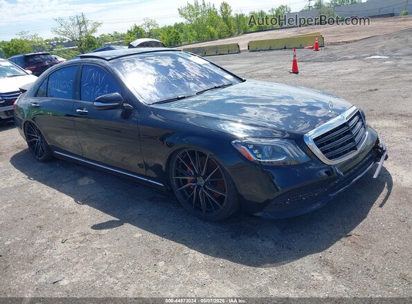 WDDUG6EB2KA460080 2019 MERCEDES-BENZ S-CLASS Black Przód prawy
