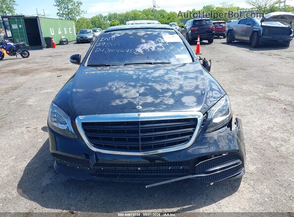 WDDUG6EB2KA460080 2019 MERCEDES-BENZ S-CLASS Black Widok wnętrza 360 stopni