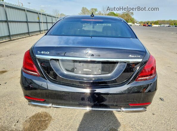 WDDUG6EBXKA424976 2019 MERCEDES-BENZ S Black უკანა ხედი