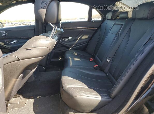 WDDUG6EBXKA491710 2019 MERCEDES-BENZ S Black Widok tylnych siedzeń
