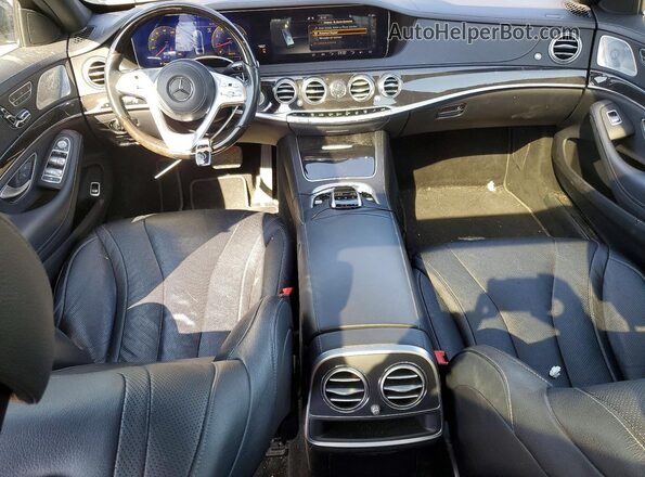 WDDUG6EBXKA491710 2019 MERCEDES-BENZ S Black Widok deski rozdzielczej