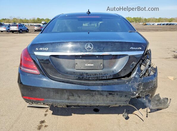 WDDUG6EBXKA491710 2019 MERCEDES-BENZ S Black Widok z tyłu