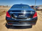 2016 Mercedes-benz S 63 Amg Black vin: WDDUG7JB3GA218045