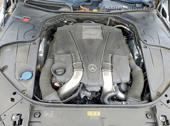 WDDUG8CB2GA242629 2016 MERCEDES-BENZ S Серебряный Вид задней части салона