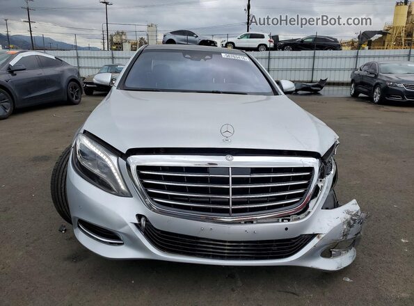WDDUG8CB2GA242629 2016 MERCEDES-BENZ S Серебряный Вид спереди