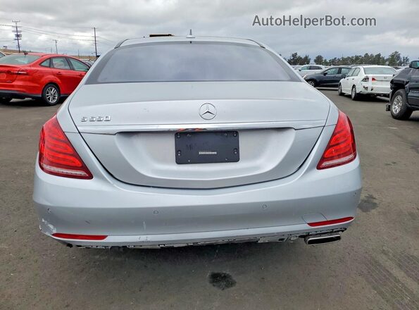 WDDUG8CB2GA242629 2016 MERCEDES-BENZ S Серебряный Вид сзади