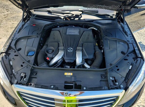 WDDUG8CB4HA296872 2017 MERCEDES-BENZ S Black Widok wnętrza z tyłu