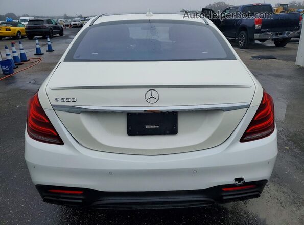 WDDUG8CB6GA246392 2016 MERCEDES-BENZ S White Widok z tyłu