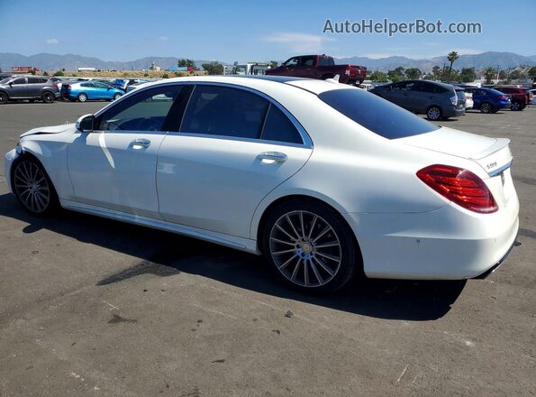 WDDUG8CB7GA239886 2016 MERCEDES-BENZ S Белый Задняя левая четверть