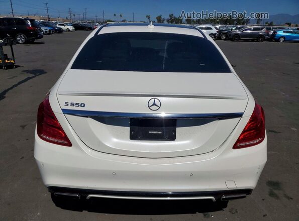 WDDUG8CB7GA239886 2016 MERCEDES-BENZ S Белый Вид сзади