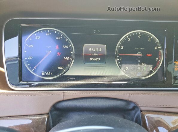 WDDUG8CB7GA239886 2016 MERCEDES-BENZ S Белый Вид щитка приборов