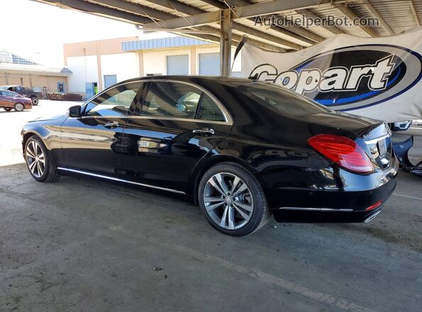 WDDUG8CBXGA268220 2016 MERCEDES-BENZ S Black Trasero izquierdo