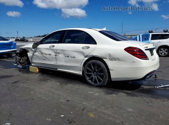 WDDUG8DB0KA453576 2019 MERCEDES-BENZ S White Tył lewy