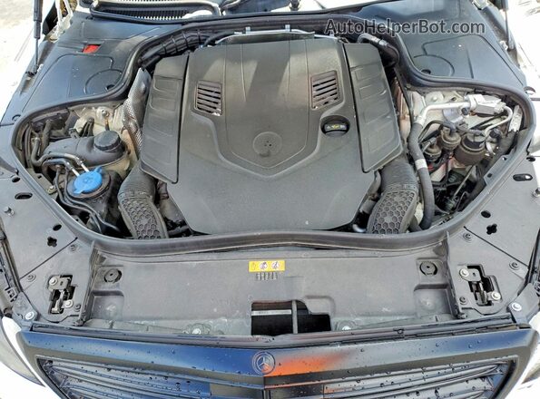 WDDUG8DB0KA453576 2019 MERCEDES-BENZ S White Widok wnętrza z tyłu