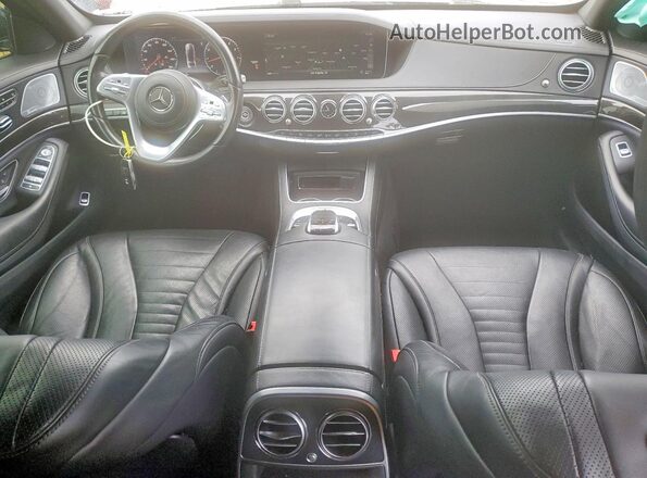 WDDUG8DB2LA505369 2020 MERCEDES-BENZ S Black Vista interior delantera