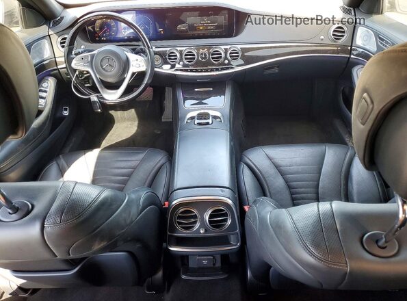 WDDUG8DB4KA456108 2019 MERCEDES-BENZ S Черный Вид панели приборов