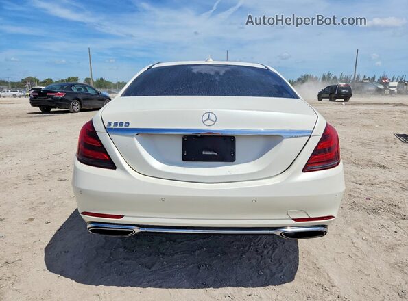 WDDUG8DB5JA413752 2018 MERCEDES-BENZ S White Vista trasera