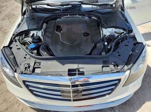 WDDUG8DB5JA413752 2018 MERCEDES-BENZ S White Vista interior trasera